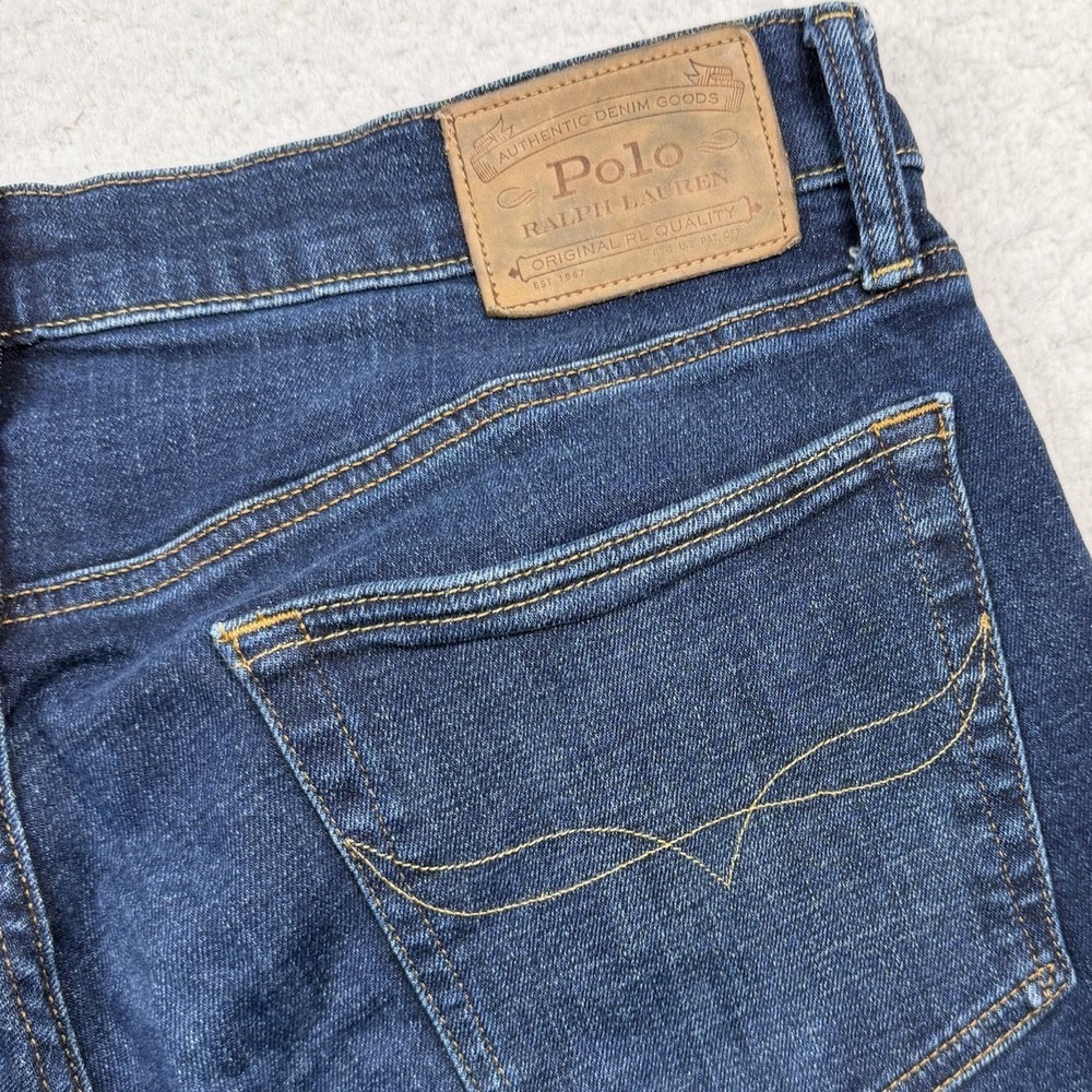 Polo‎ Ralph Lauren The Hampton Relaxed Straight Jeans Men's 33x32 (33x30) Blue